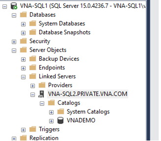 Configuring Linked Servers Between Two Azure SQL VMs in Different ...